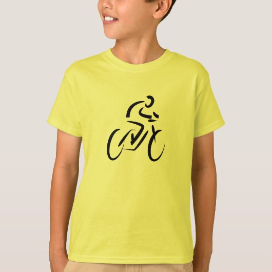Fietsontwerp T-shirt (Voorkant)