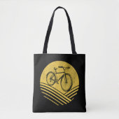 Fietsontwerp Tote Bag (Voorkant)