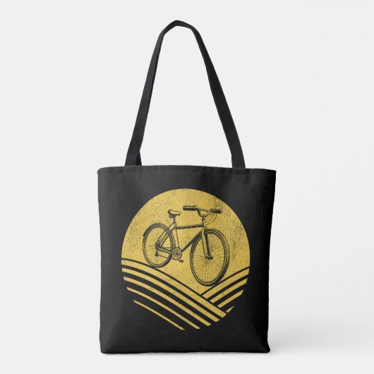 Fietsontwerp Tote Bag (Achterkant)