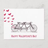 Fietsontwerp voor twee Valentijnsdagen Briefkaart (Voorkant)
