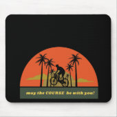 fietsontwerpmousepad muismat (Voorkant)