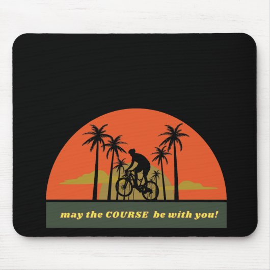 fietsontwerpmousepad muismat (Voorkant)