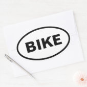 Fietsovale auto stickers (Envelop)