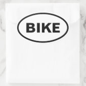 Fietsovale auto stickers (Tas)