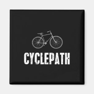 Fietspad Grappig Fietsen Berg Fietsen Wielrenners Magneet
