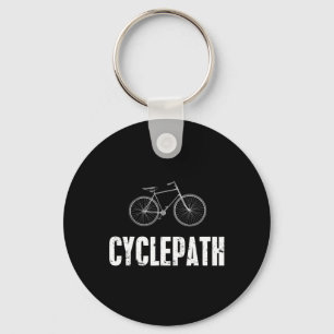 Fietspad Grappig Fietsen Berg Fietsen Wielrenners  Sleutelhanger