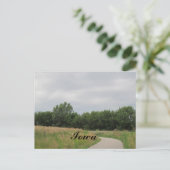 Fietspad Iowa Briefkaart (Staand voorkant)