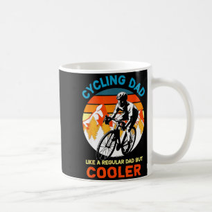 Fietspapa als een gewone maar coolere fiets koffiemok