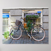 Fietsparkeren Verboden, Kopenhagen, Denemarken Poster (Voorkant)