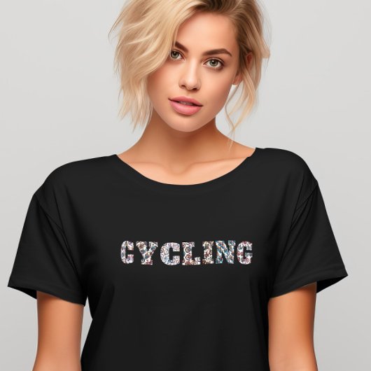 Fietspassie Fietsliefhebber Ontwerp voor ruiters T-shirt