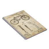 Fietspatentprint 1896 notitieboek (Rechterzijde)