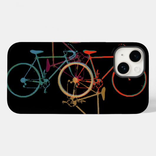 fietspatroon Case-Mate iPhone case (Achterkant (horizontaal))
