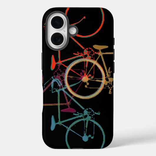fietspatroon Case-Mate iPhone case (Achterkant)