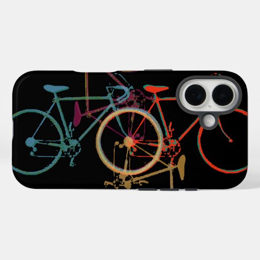 fietspatroon Case-Mate iPhone case (Achterkant (horizontaal))