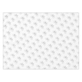 Fietspatroon in Classic White Elegant Tafelkleed (Voorkant (Horizontaal))