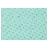 Fietspatroon in Robin Ei Blauw Elegant Tafelkleed (Voorkant (Horizontaal))