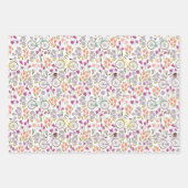  fietspatroon inpakpapier vel (Voorkant)