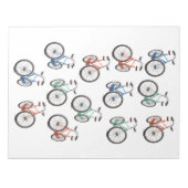 Fietspatroon Notitieblok (Voorkant)