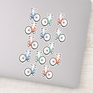 Fietspatroon Sticker
