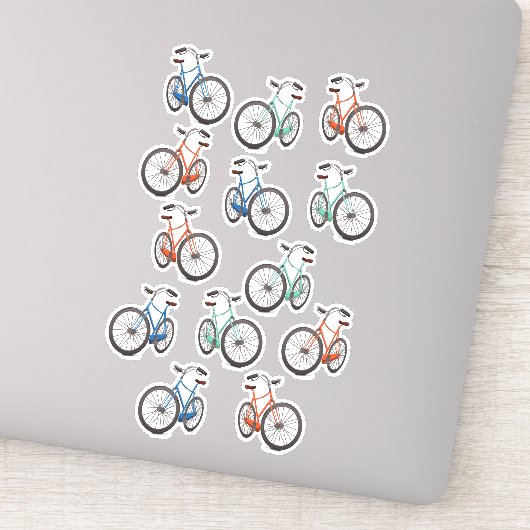 Fietspatroon Sticker (Detail)