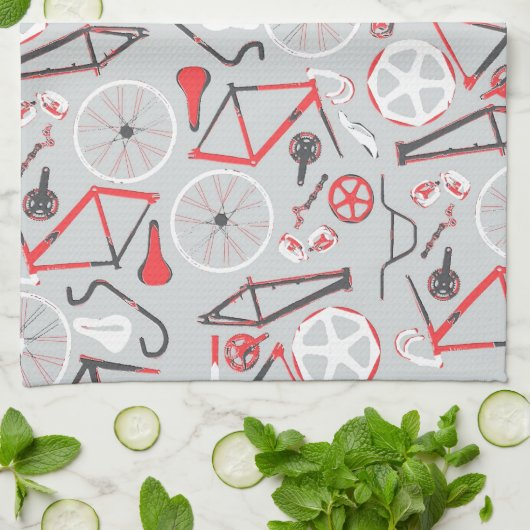 Fietspatroon Theedoek (Gevouwen)