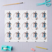 fietspatroon tissuepapier (Craft)