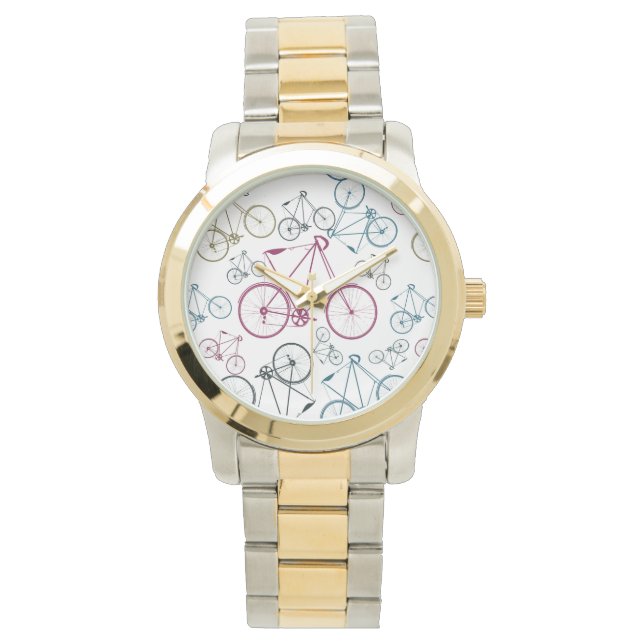  fietspatrootrechten voor fietsers horloge (Voorkant)