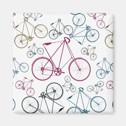  fietspatrootrechten voor fietsers magneet (Voorkant)