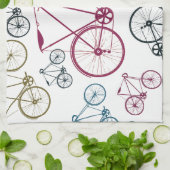  fietspatrootrechten voor fietsers theedoek (Gevouwen)