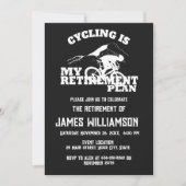 Fietspensioen verjaardagsfeest uitnodiging (Voorkant)