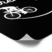 Fietspensioenplan Fietsen Mountainbike Poster (Hoek)