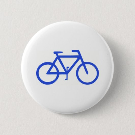 fietspictogram ronde button 5,7 cm (Voorkant)