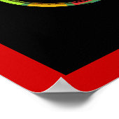 fietspieken printdecor poster (Hoek)