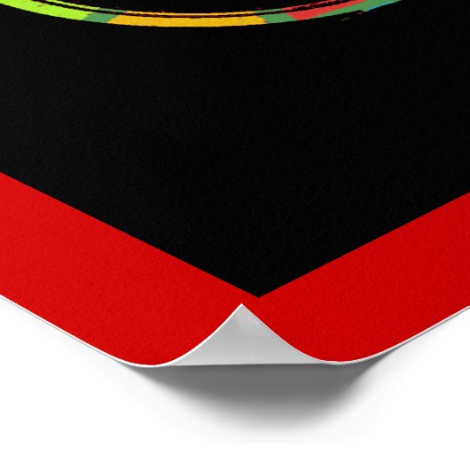 fietspieken printdecor poster (Hoek)