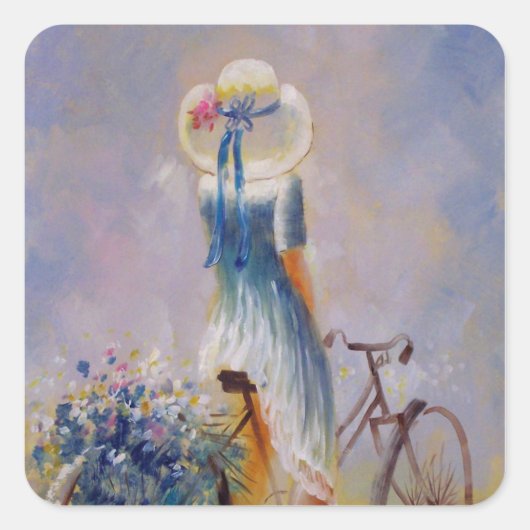  Fietsplein Sticker (Voorkant)