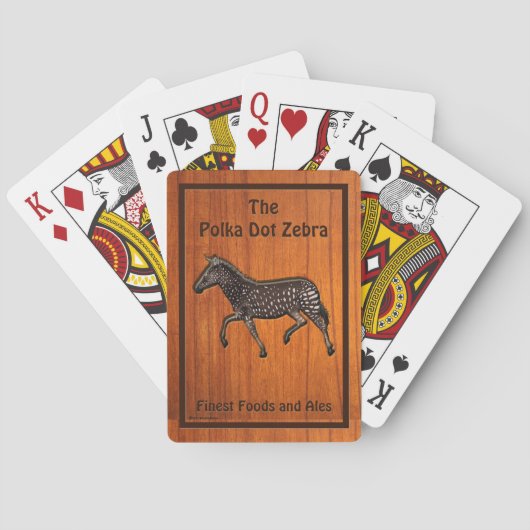 Fietsplekkaarten Pokerkaarten (Achterkant)