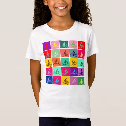 Fietspop T-shirt (Voorkant)
