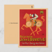 Fietsposter Briefkaart (Voorkant / Achterkant)