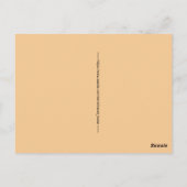 Fietsposter Briefkaart (Achterkant)