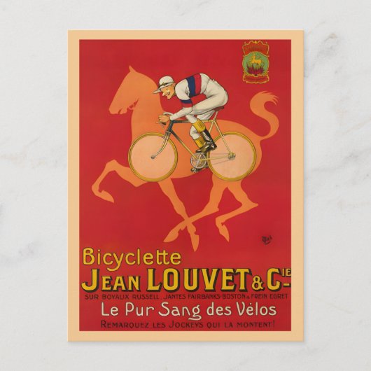 Fietsposter Briefkaart (Voorkant)