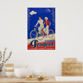 Fietsposter Fietsprint Bicycle Art Fietsen Poster (Keuken)