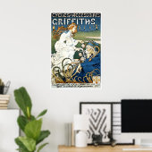 Fietsposter Griffiths Cycling Print Fietsen Kunst (Thuiskantoor)