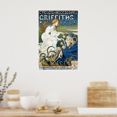 Fietsposter Griffiths Cycling Print Fietsen Kunst (Keuken)