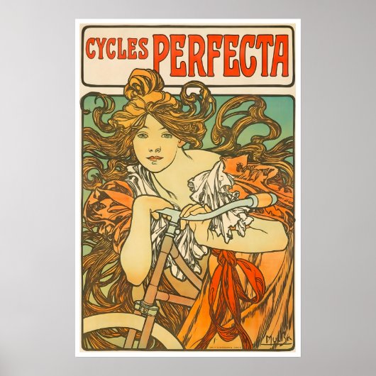 Fietsposter Wielrennen Print Bicycle Art Fietsen (Voorkant)