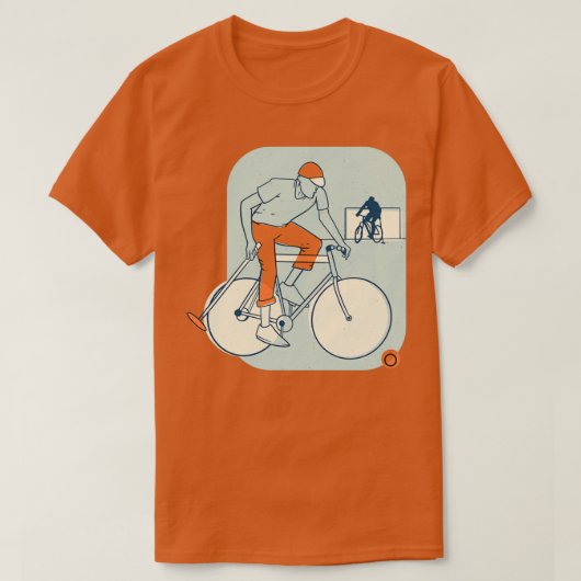 Fietsprietenpolo-fietspopel T-shirt (Design voorkant)