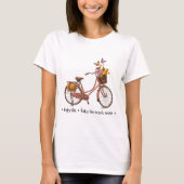 fietsprijsopgave voor vrouwen t-shirt (Voorkant)