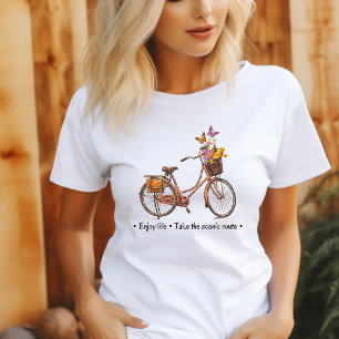 fietsprijsopgave voor vrouwen t-shirt