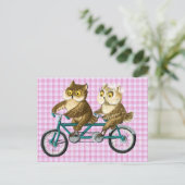 fietspuilen briefkaart (Staand voorkant)