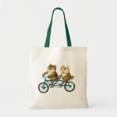 fietspuilen tote bag (Voorkant)