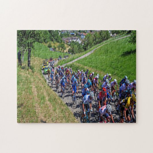 fietsrace legpuzzel (Horizontaal)